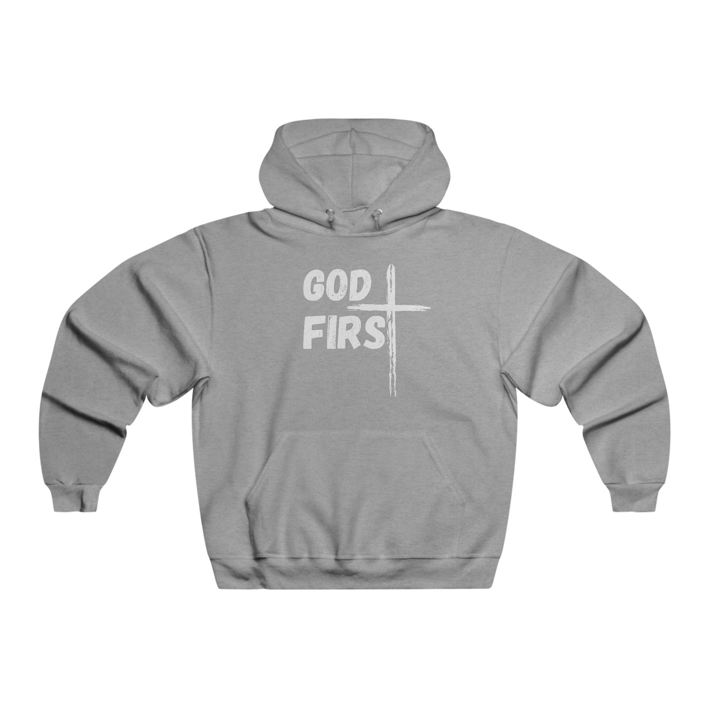 Men's God First NUBLEND® Hooded Sweatshirt