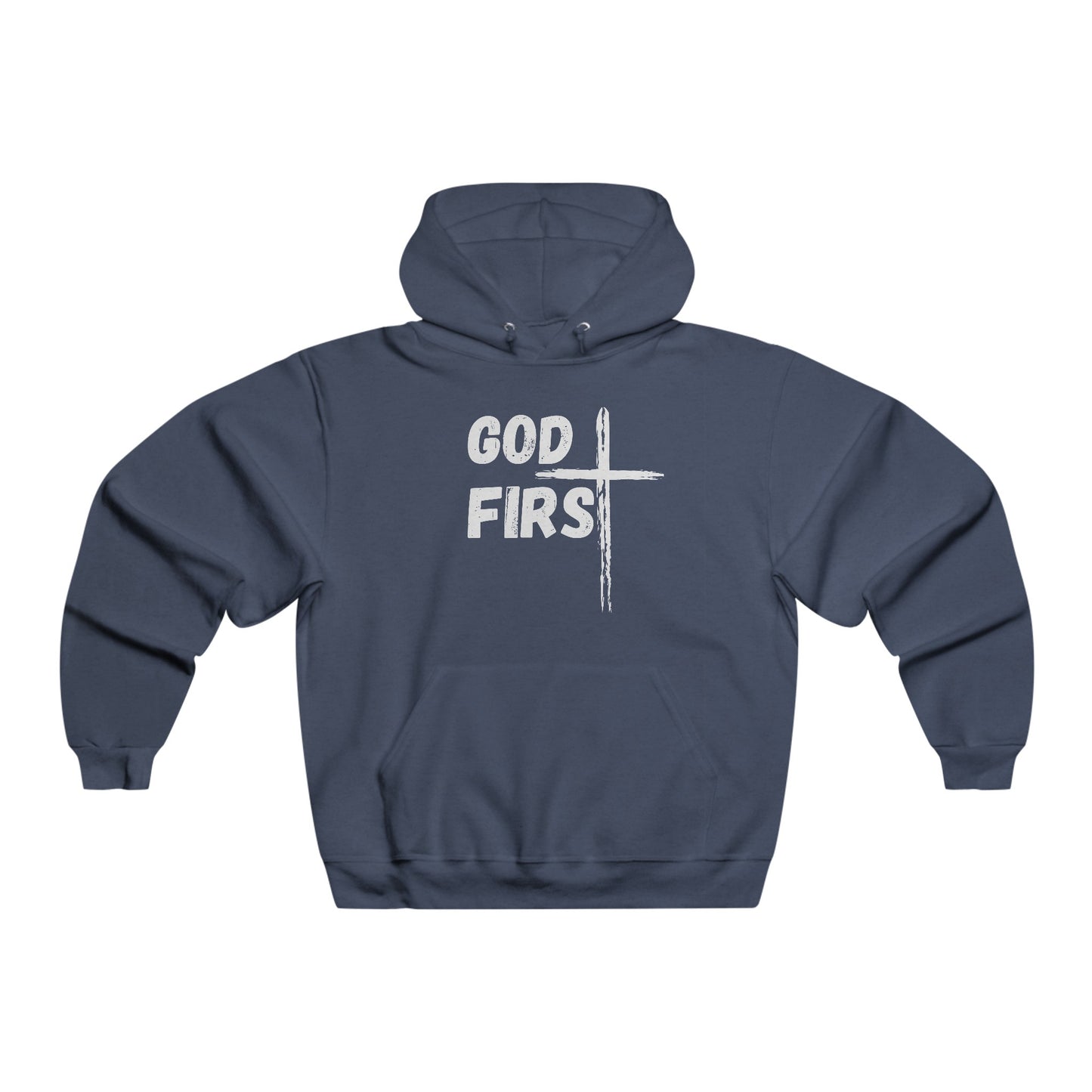 Men's God First NUBLEND® Hooded Sweatshirt