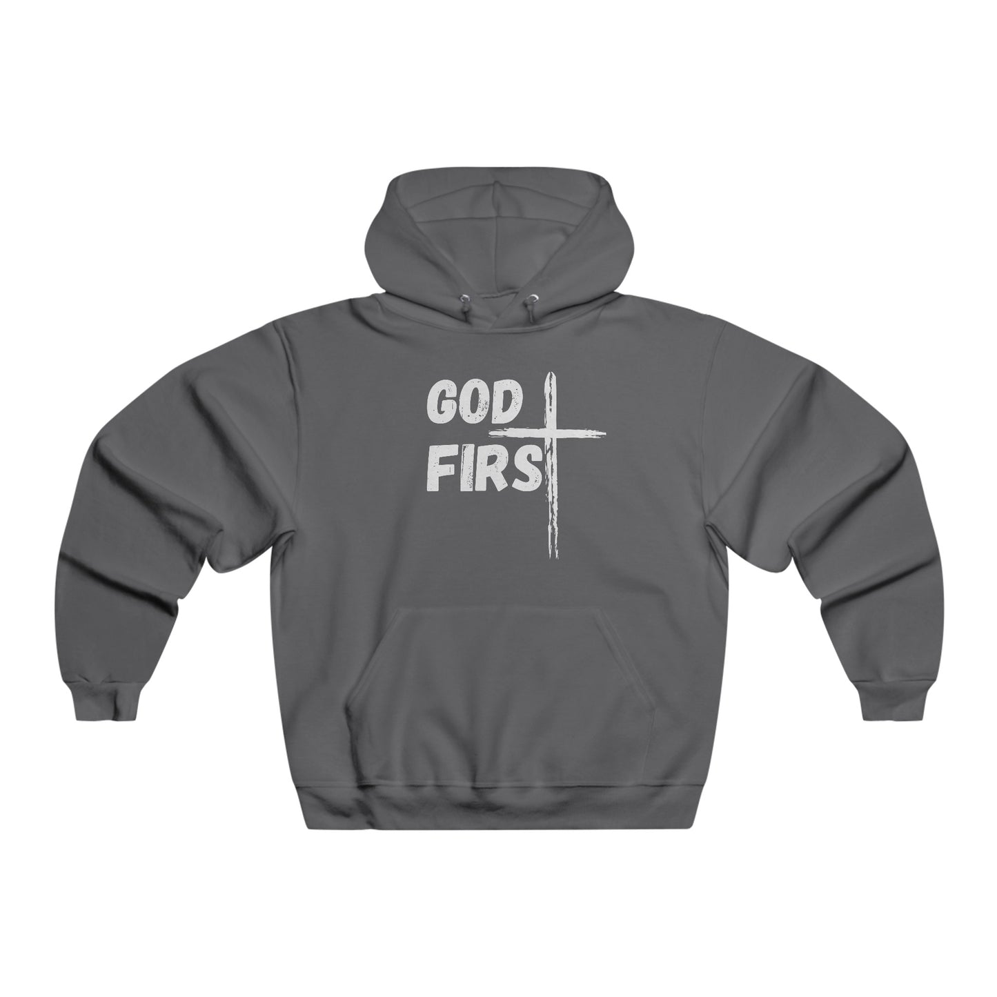 Men's God First NUBLEND® Hooded Sweatshirt