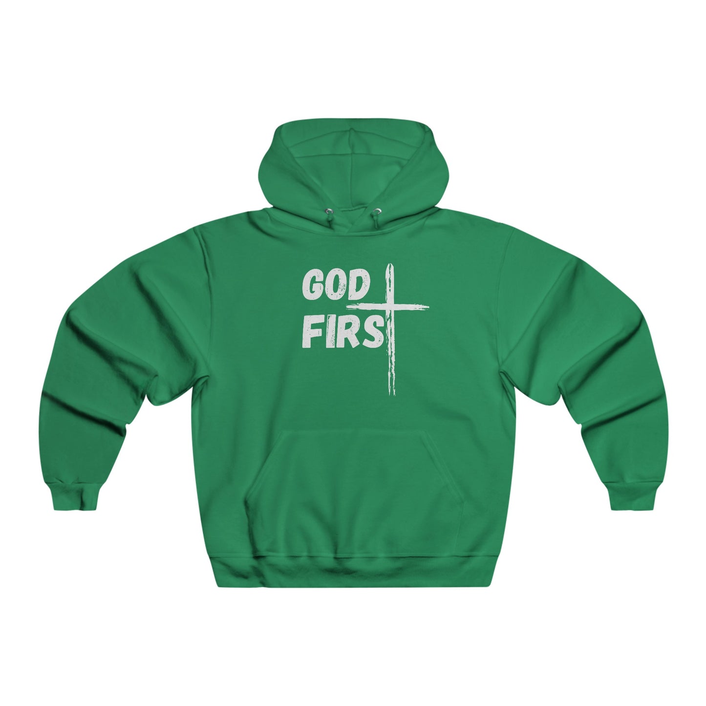 Men's God First NUBLEND® Hooded Sweatshirt