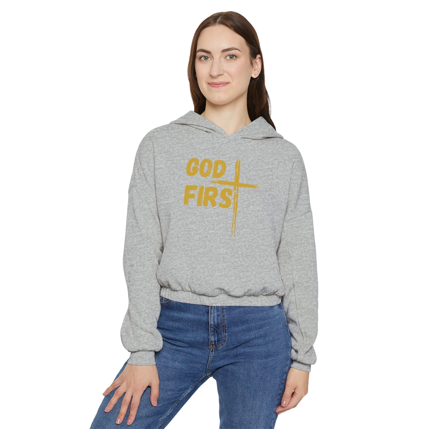 Women's Christian God First Hoodie