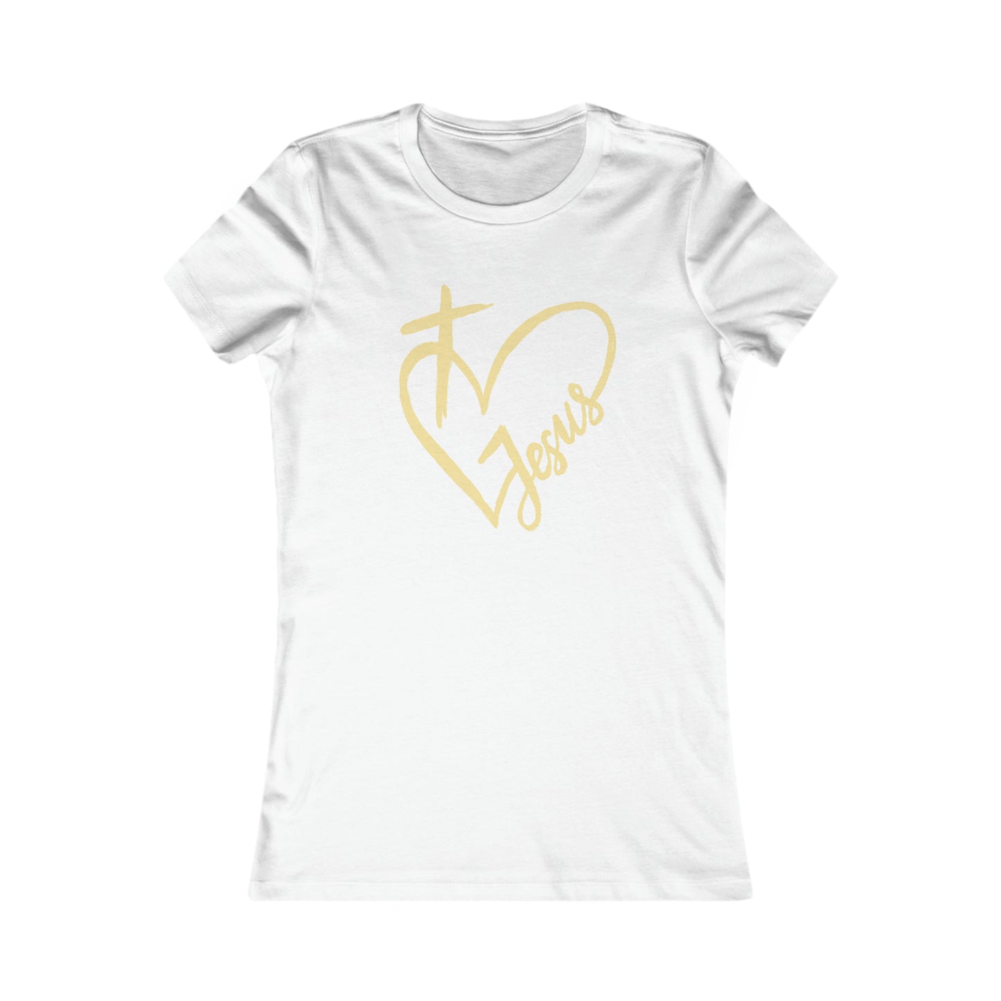 Women's Jesus Heart T shirt