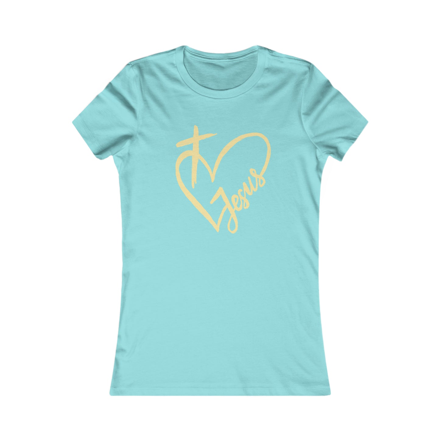 Women's Jesus Heart T shirt