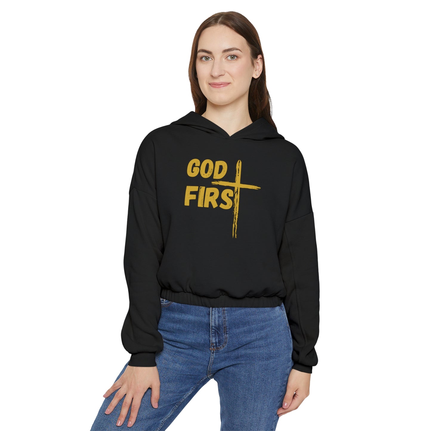 Women's Christian God First Hoodie