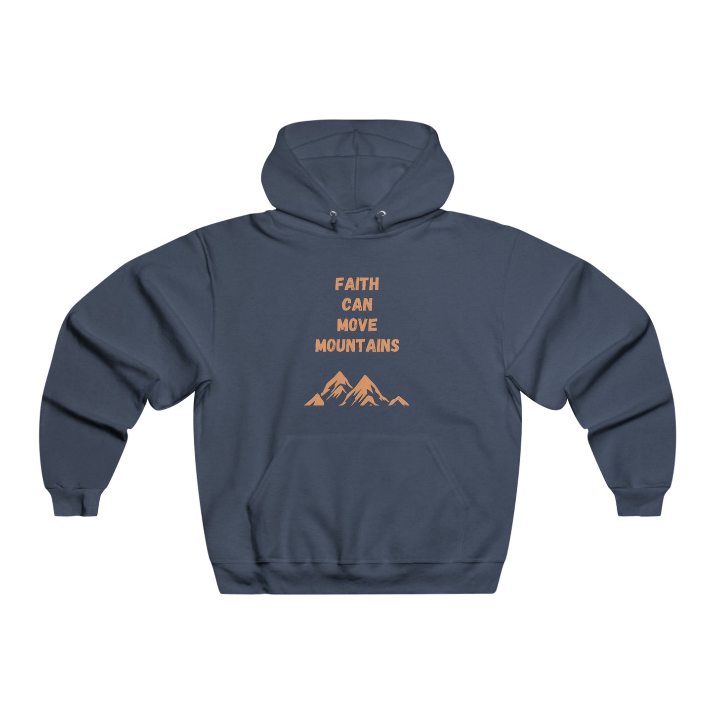 Men's NUBLEND® Faith Can Move Mountains Hooded Sweatshirt