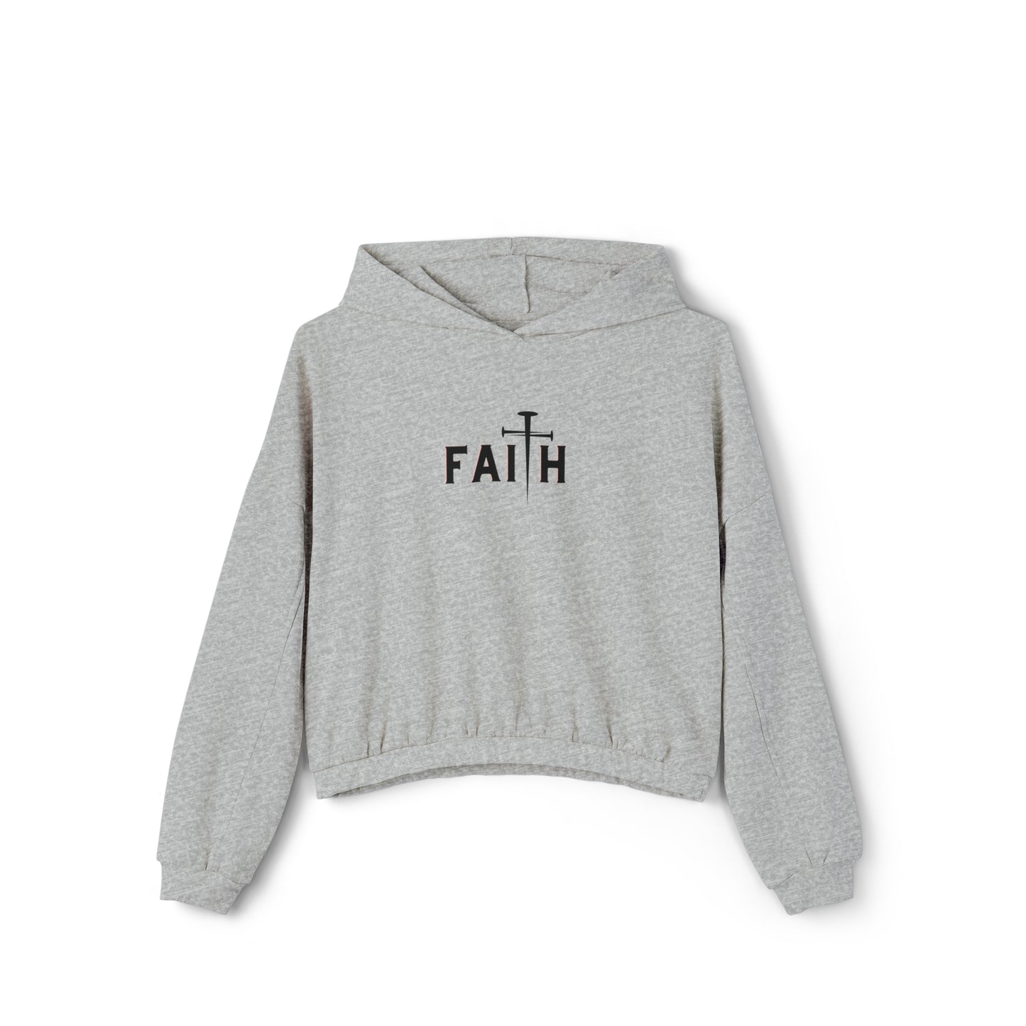 Women's Faith Christian Cinched Bottom Hoodie